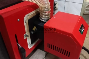 Palnik na pellet 20kW. Modernizacja starego kotła.
