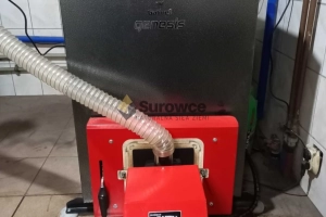 Palnik na pellet 20kW. Modernizacja starego kotła.