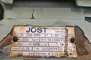 Silnik wibracyjny JOST 2,8 kW