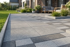 Kostka brukowa i płyty tarasowe VESTONE – Elegancja i trwałość od Budokrusz S.A.