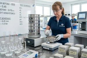 Akredytowane laboratorium betonu – badania i certyfikacja – Budokrusz S.A.