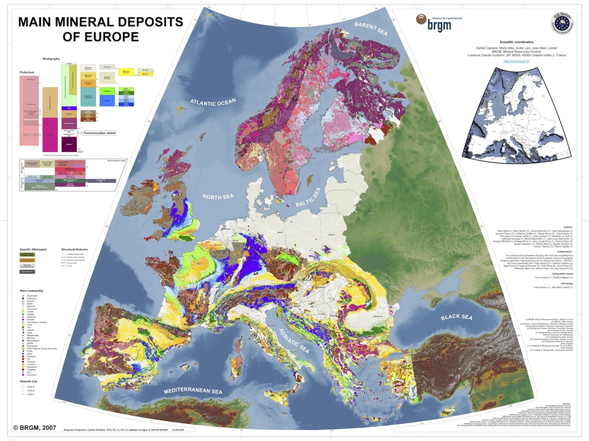 Garść aktualności o surowcach mineralnych Garść aktualności o surowcach mineralnych